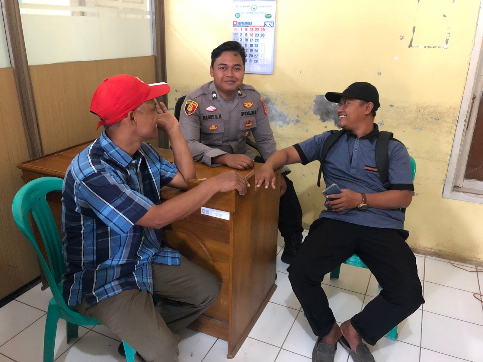 Kapolsek Padaherang Laksanakan Sambang Kamtibmas di Bulan Suci Ramadhan