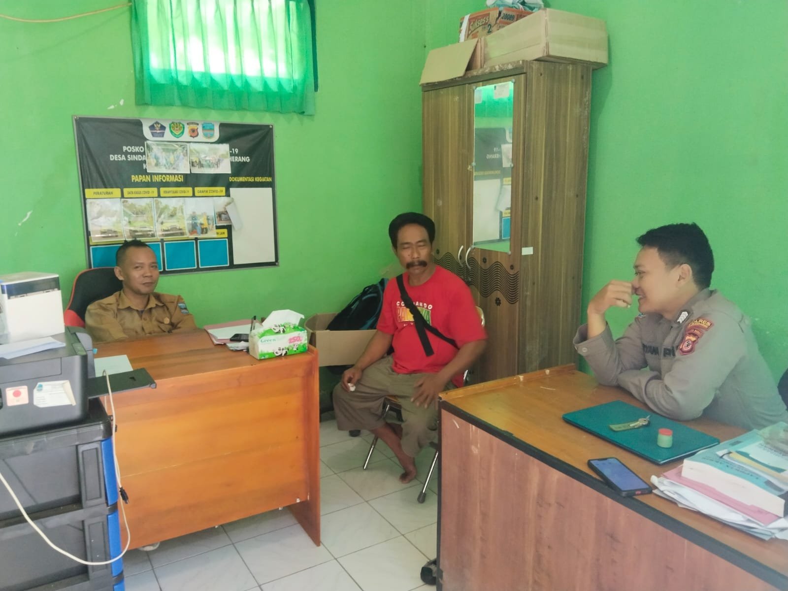 POLSEK PADAHERANG GELAR SAMBANG SILATURAHMI KAMTIBMAS DI BULAN SUCI RAMADHAN