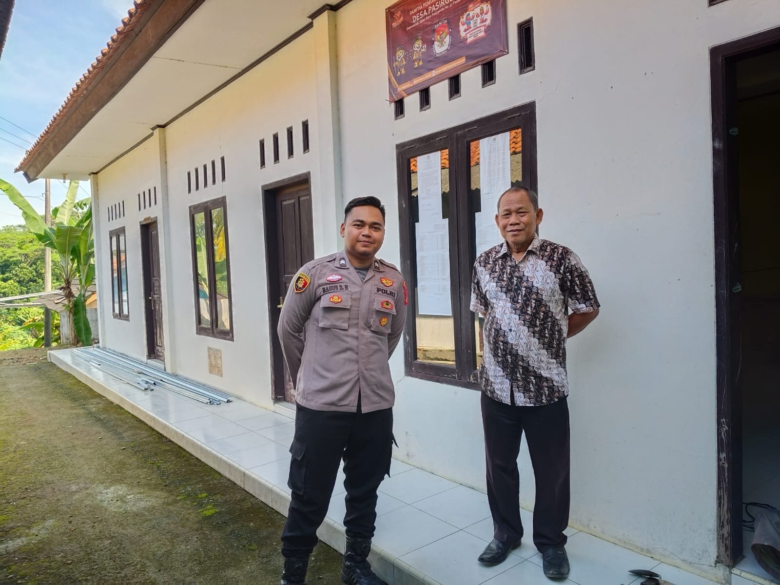 BHABINKAMTIBMAS DESA PASIRGEULIS LAKSANAKAN GIAT SAMBANG DAN SILATURAHMI KAMTIBMAS