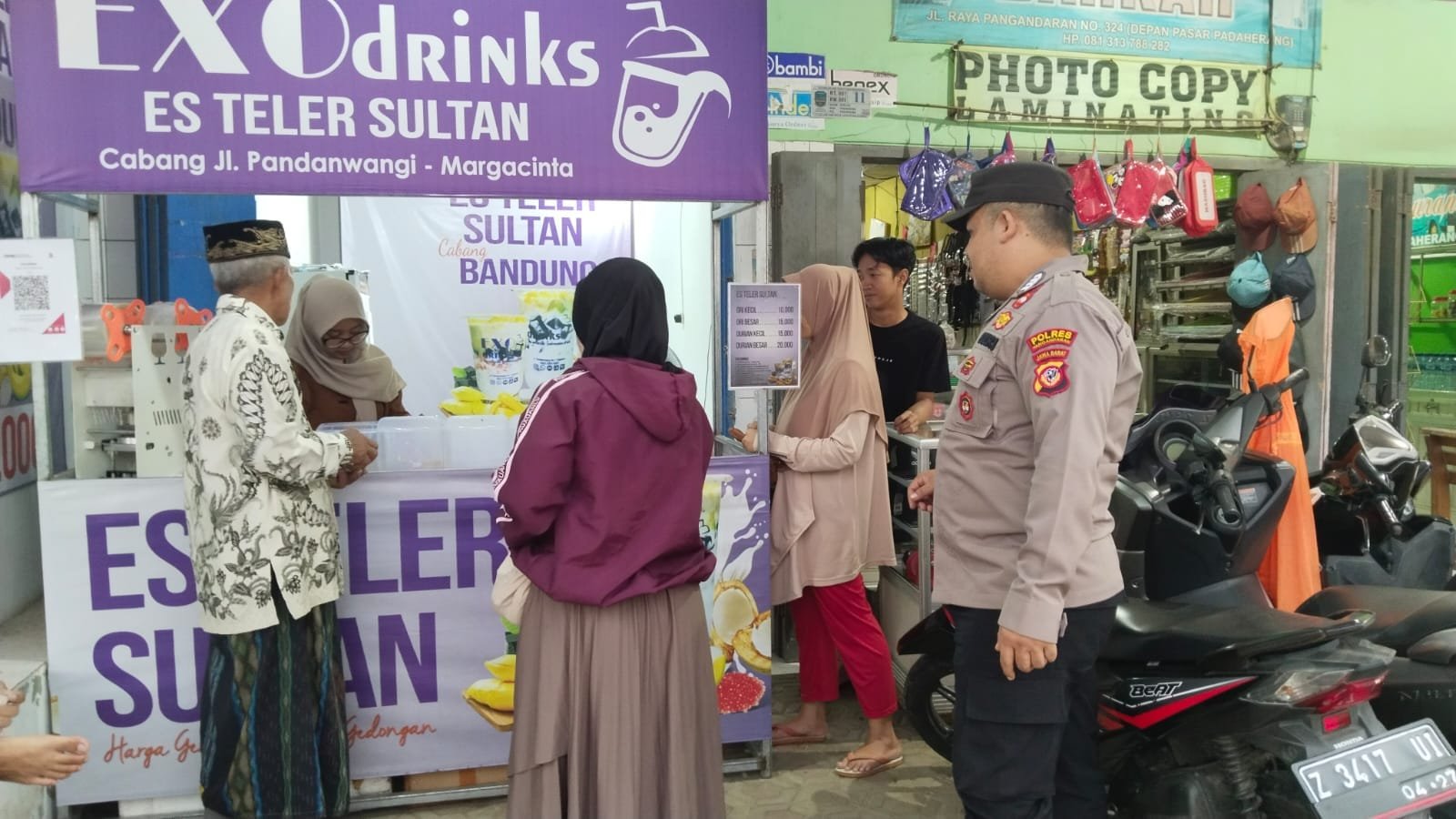 BHABINKAMTIBMAS POLSEK PADAHERANG GELAR SAMBANG DAN SILATURAHMI KAMTIBMAS DI DESA KEDUNGWULUH