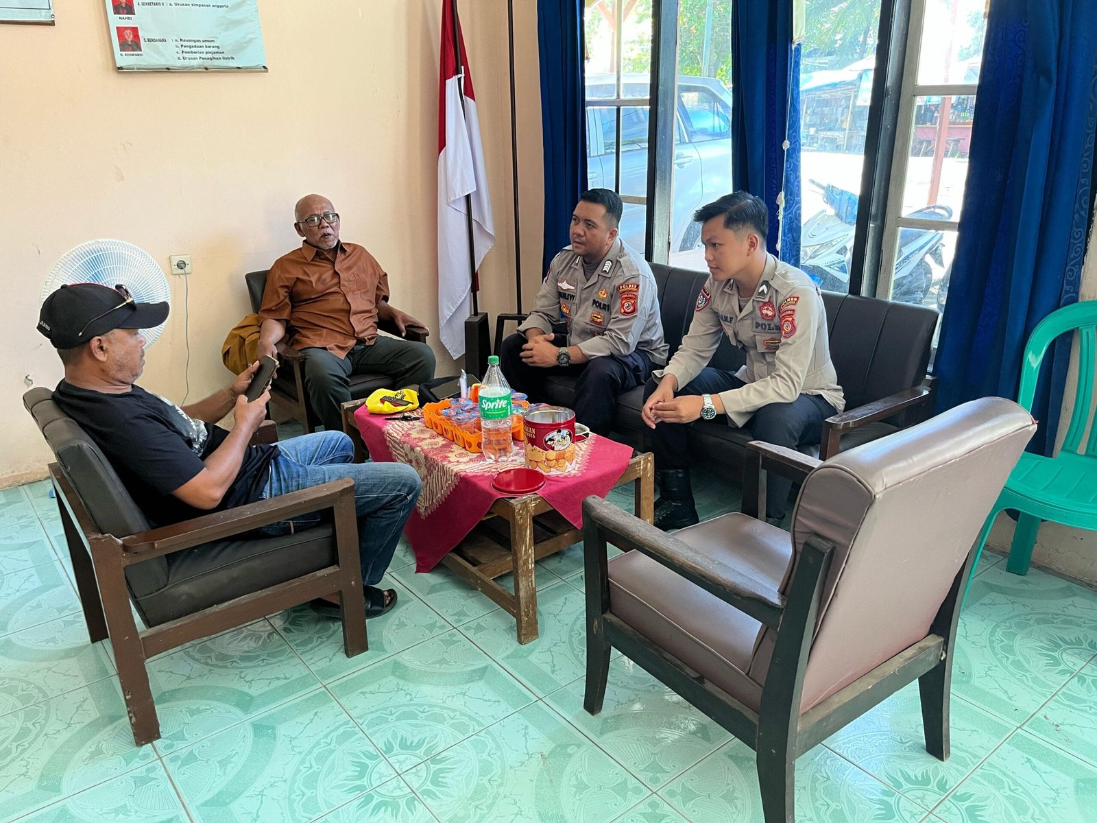 Anggota Satbinmas Polres Pangandaran Laksanakan Kegiatan Preemtif Sambang ke KUD Minapari Parigi