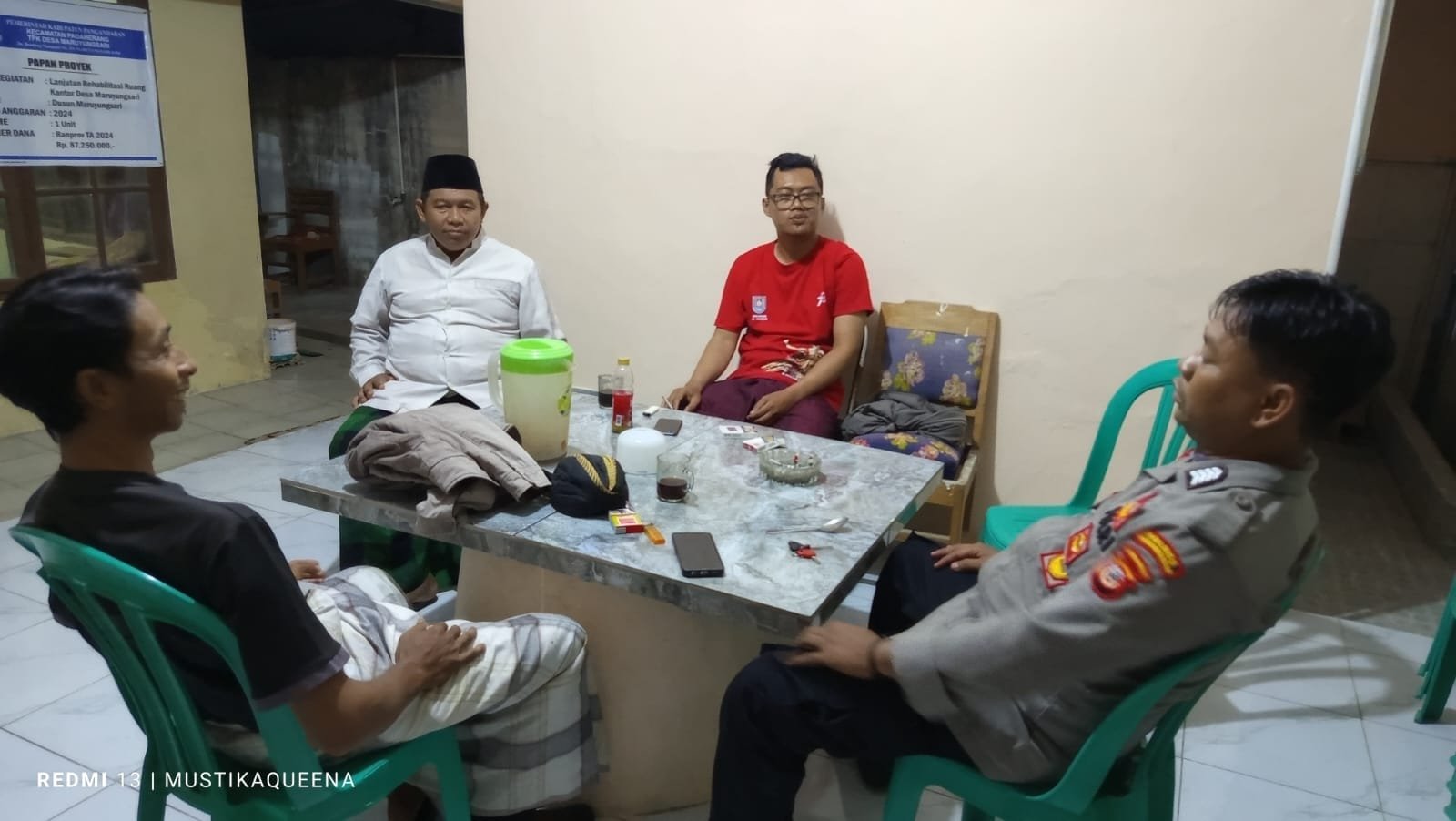 Bhabinkamtibmas Desa Maruyungsari Laksanakan Sambang, Ajak Warga Jaga Harkamtibmas