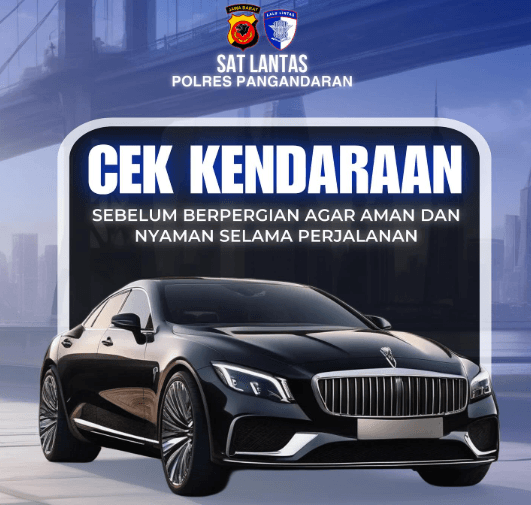 Cek kendaraan sebelum jalan