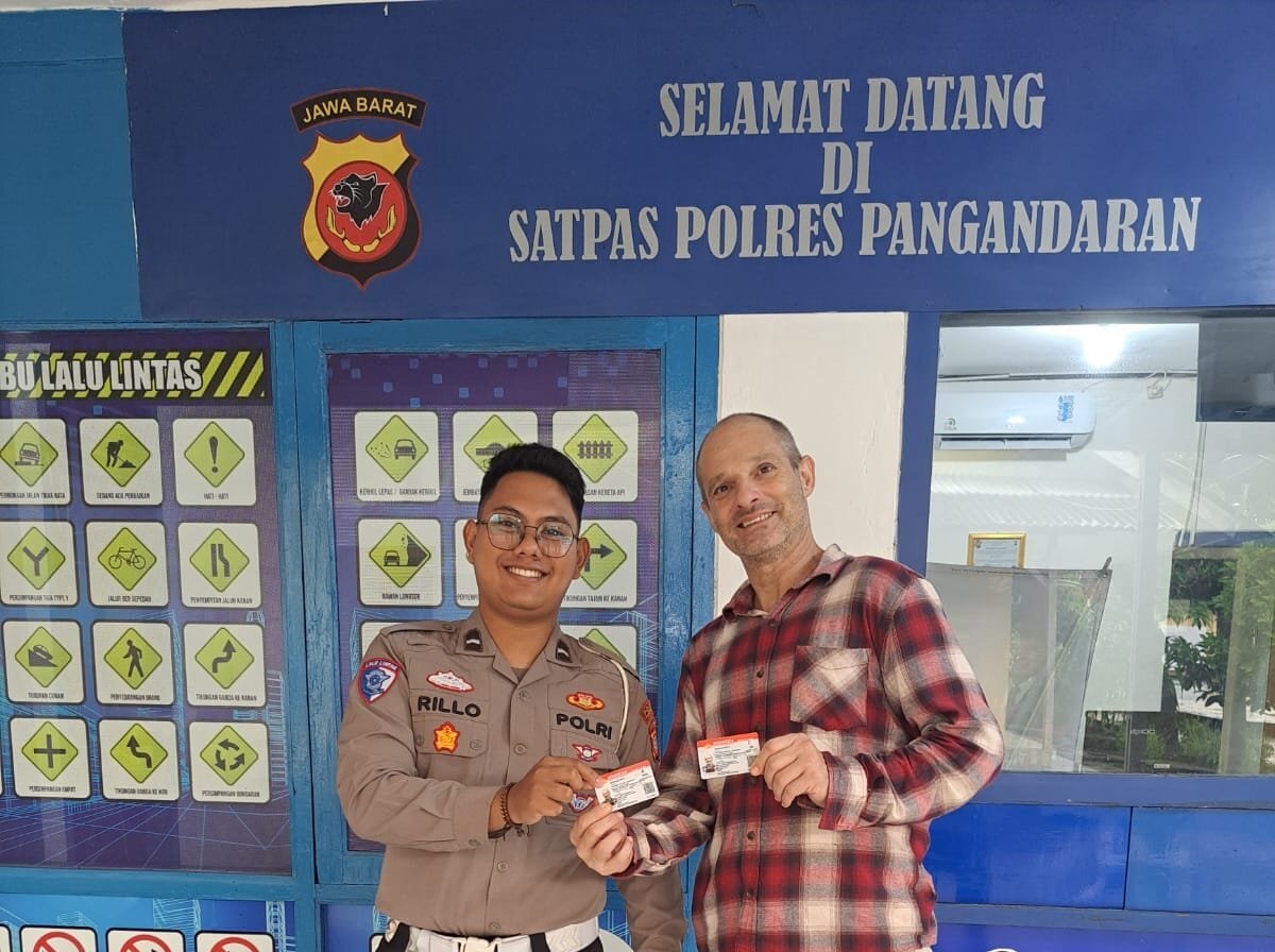 penerbitan SIM WNA asal Amerika