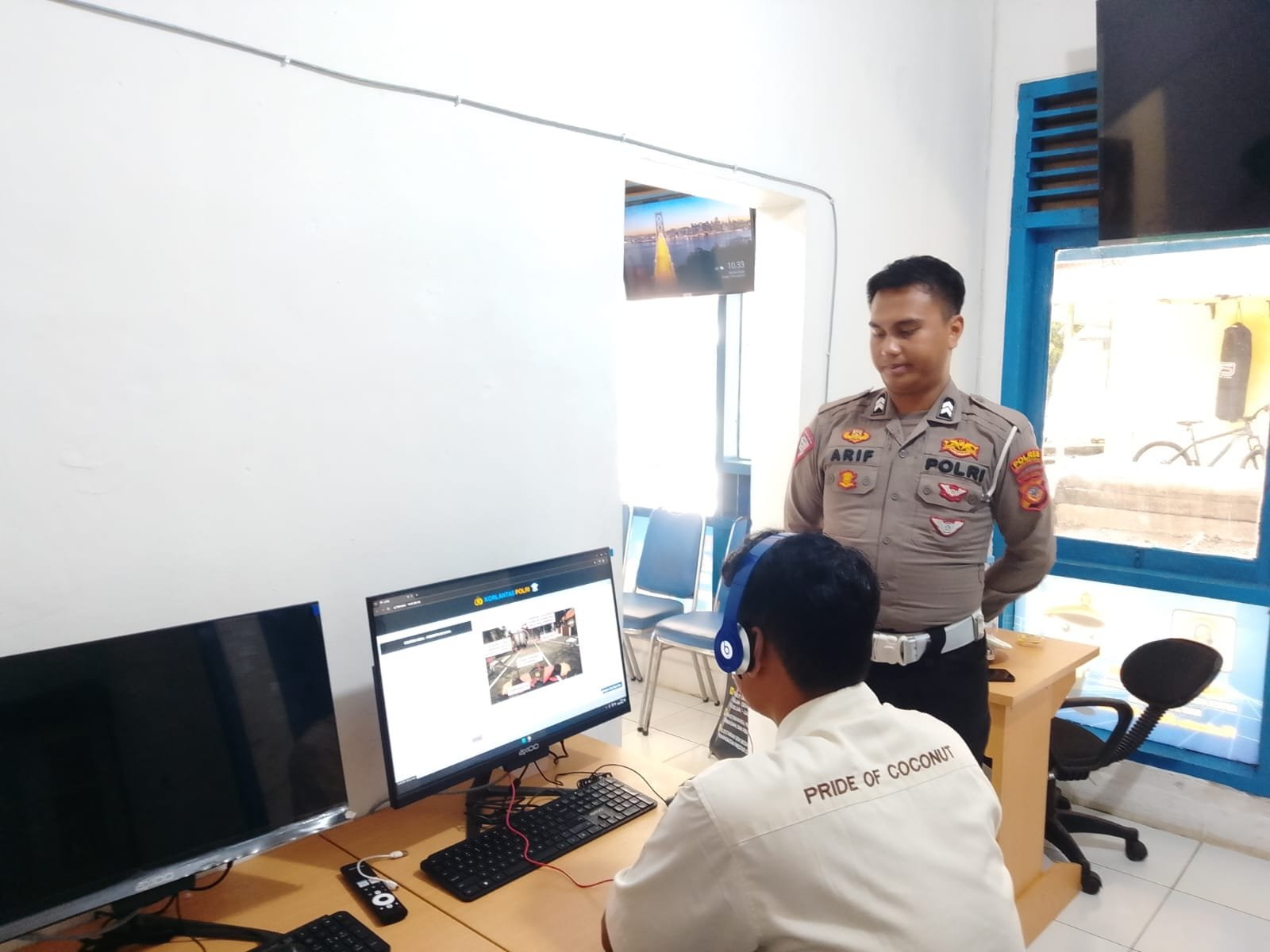 Pengawasan ujian SIM