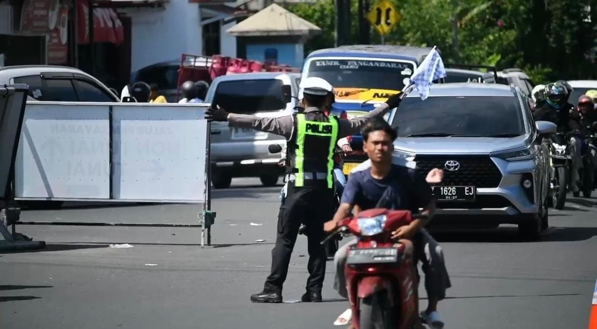 lonjakan wisatawan pangandaran