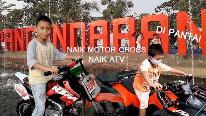 wisata naik motor trail