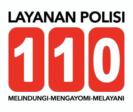 hotline 110 polri