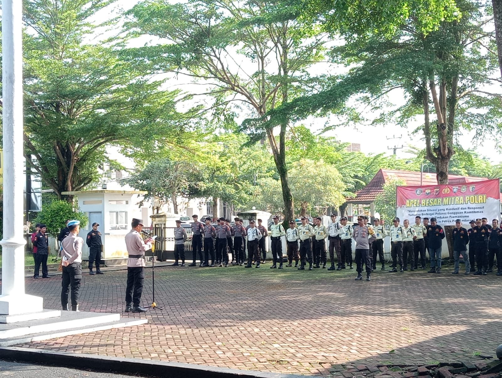 Perkuat Sinergi, Polres Pangandaran Gelar Apel Besar Bersama Mitra Polri
