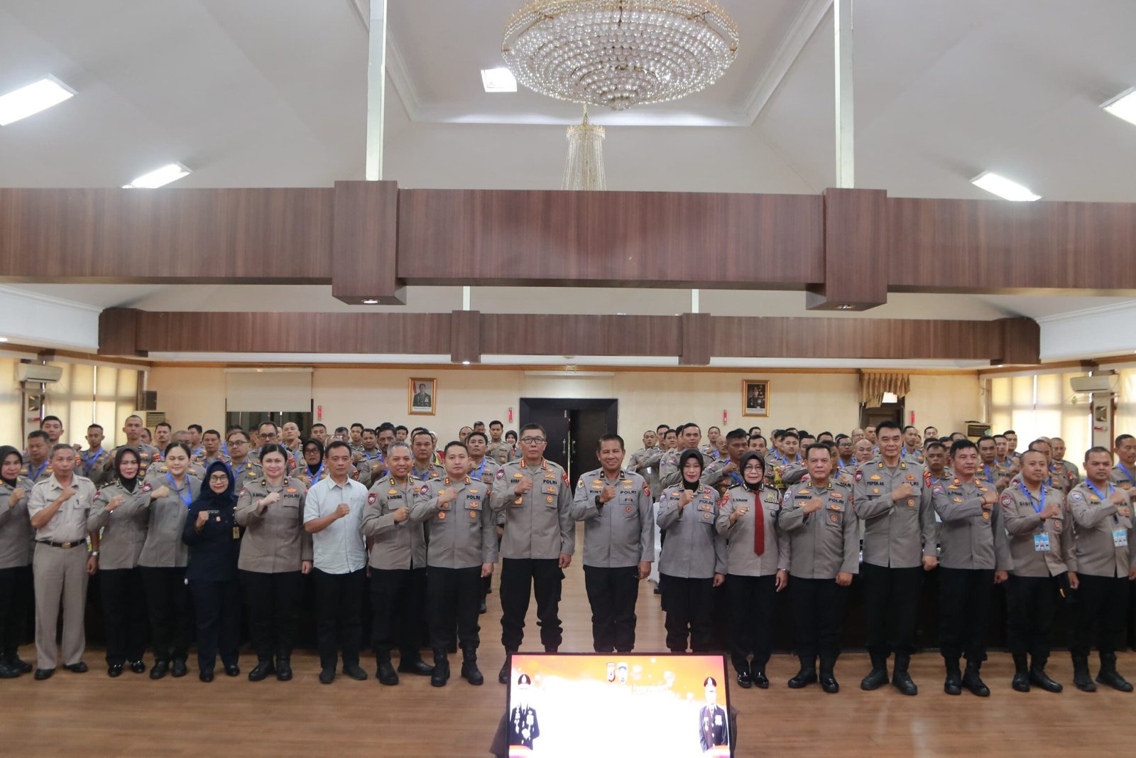 Satbinmas Pangandaran Hadir di Rakernis Binmas 2025, Dukung Indonesia Emas