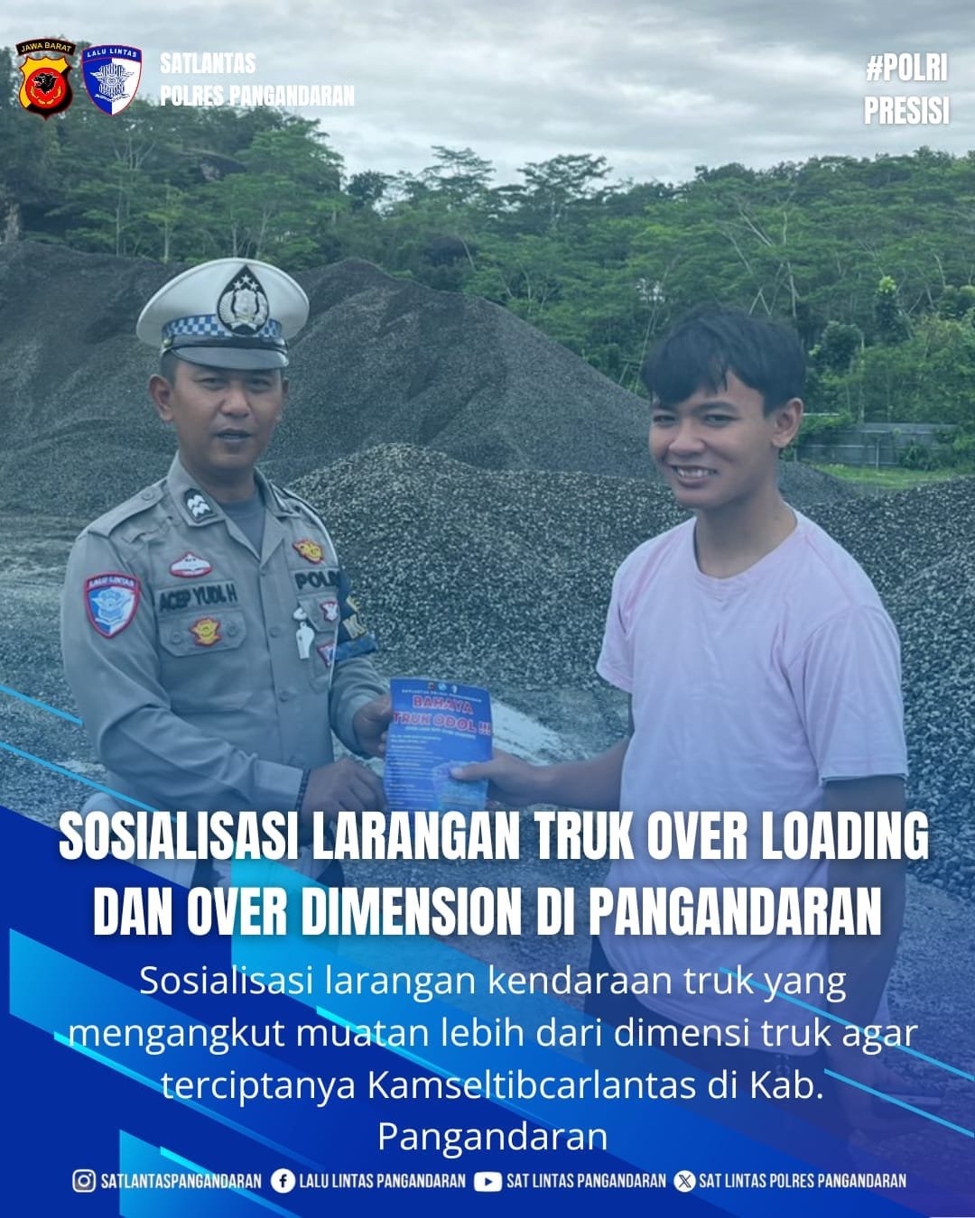 sosialisasi truk odol