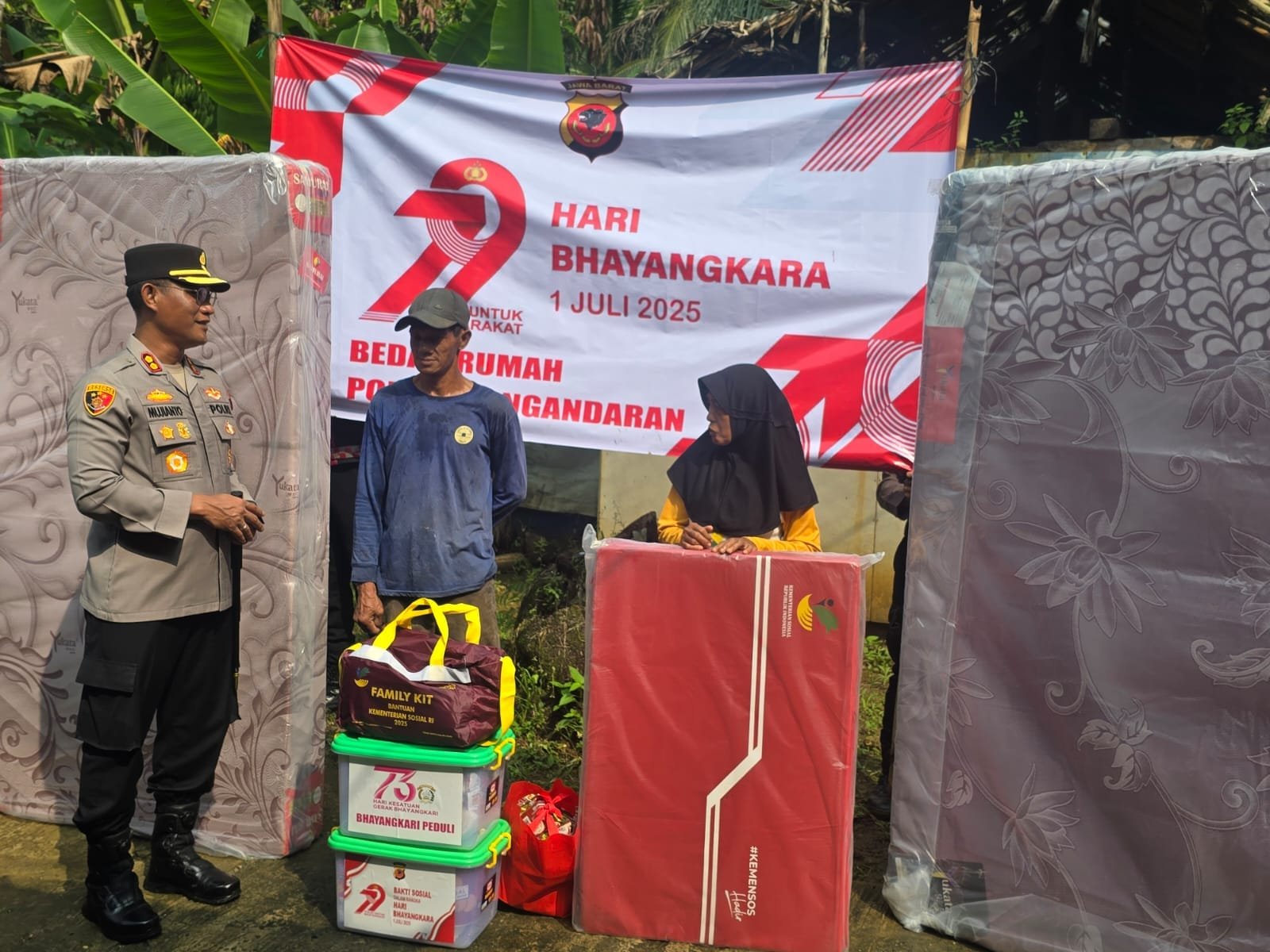 Bedah Rumah Polres Pangandaran