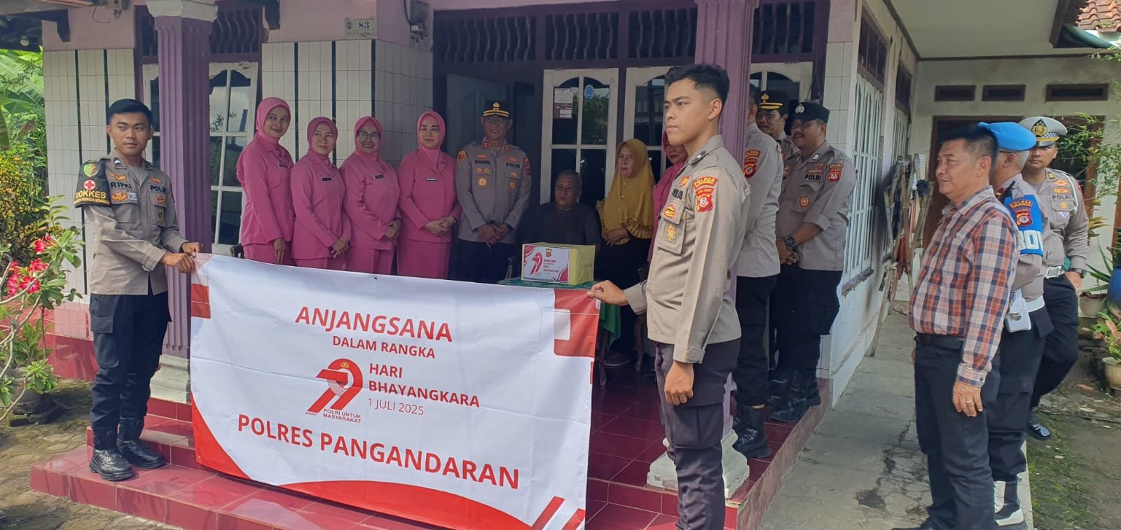 Anjangsana Kapolres Pangandaran