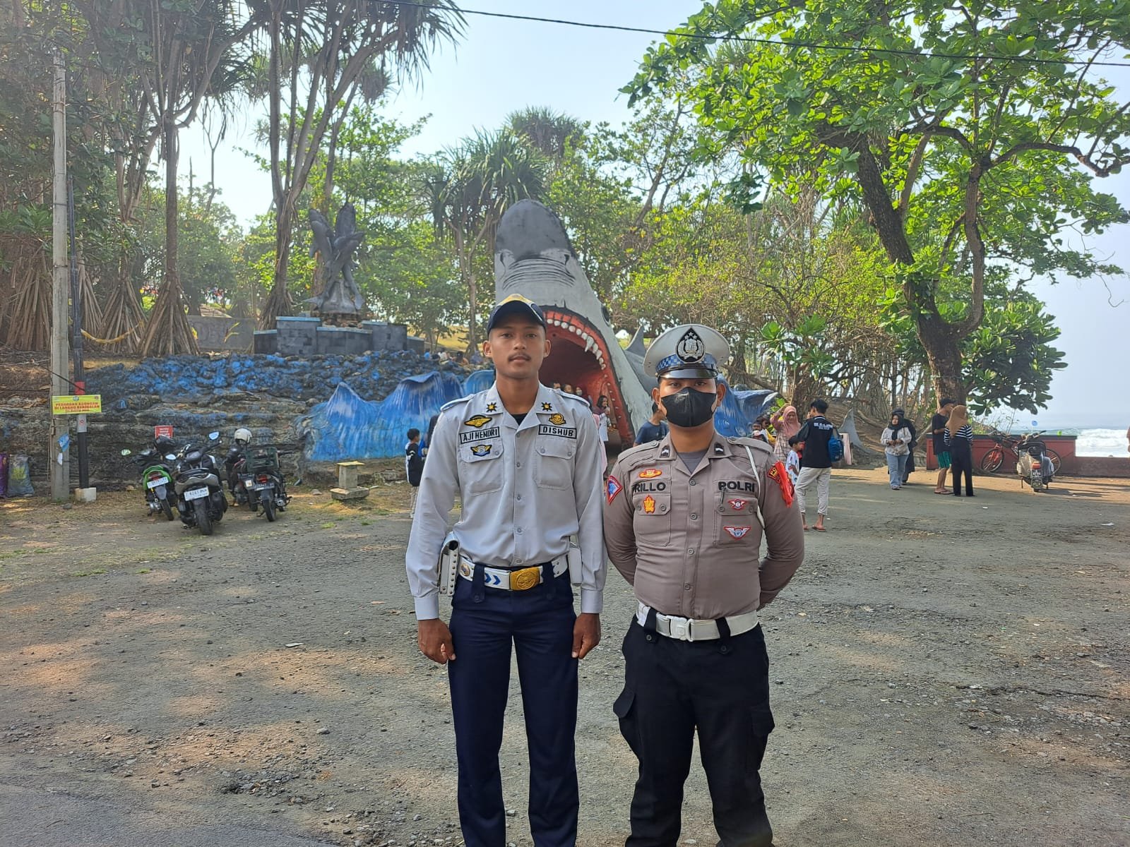 Satlantas dan Dishub Pangandaran