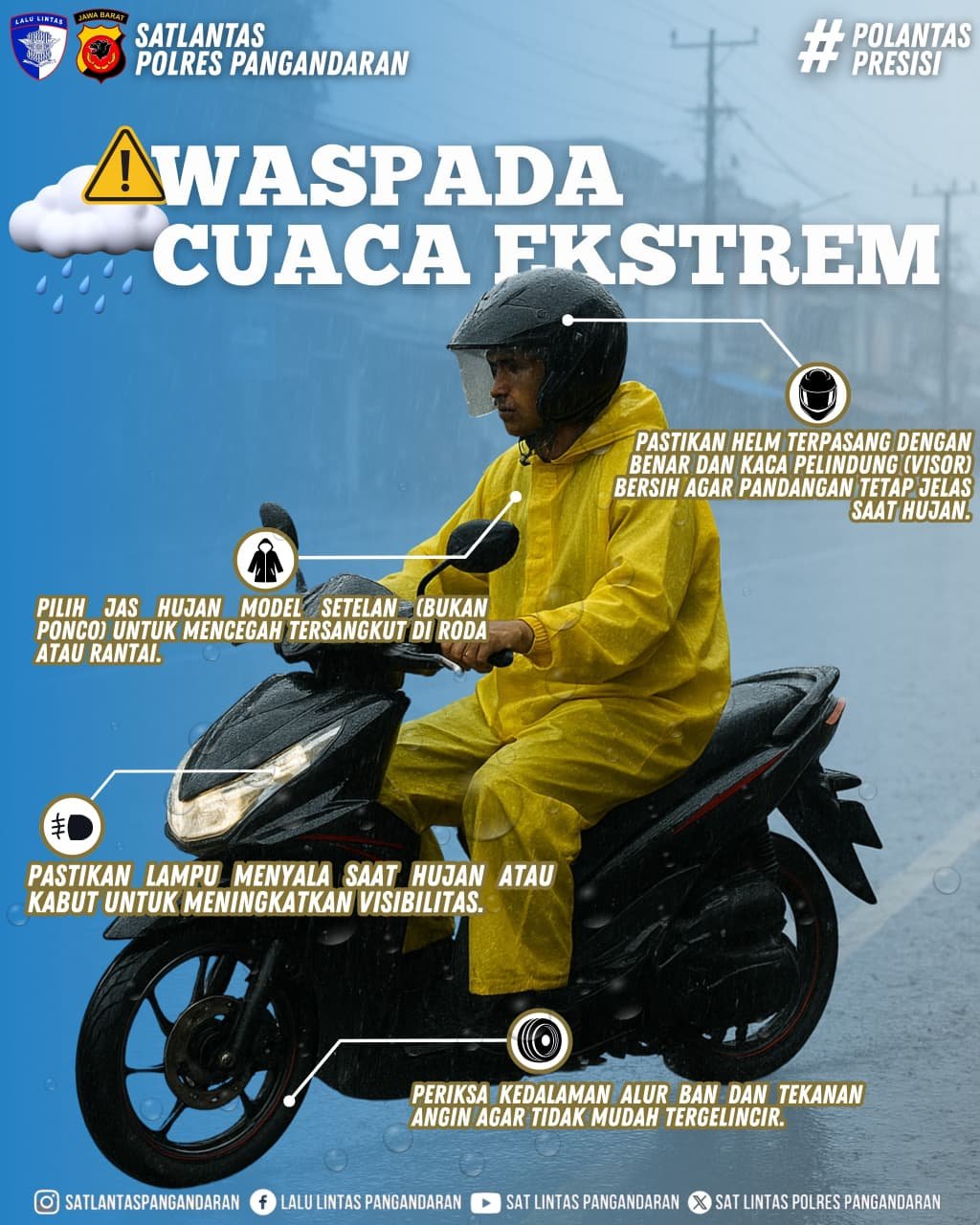 himbauan cuaca ekstrem
