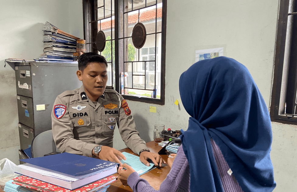 POLANTAS MENYAPA MASYARAKAT TENTANG PERSYARATAN BALIK NAMA KENDARAAN