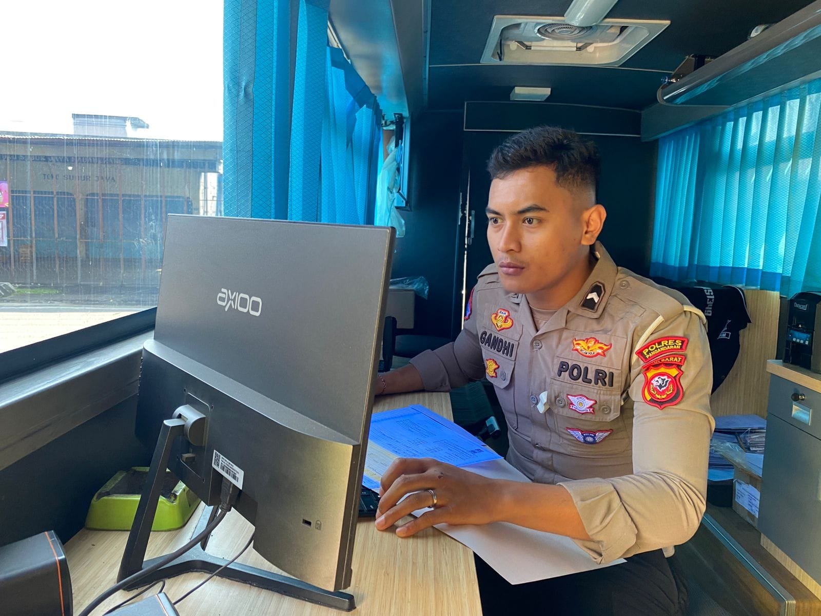 Polres Pangandaran Gelar “Polantas Menyapa” Edukasi Pembuatan & Perpanjangan SIM 2025