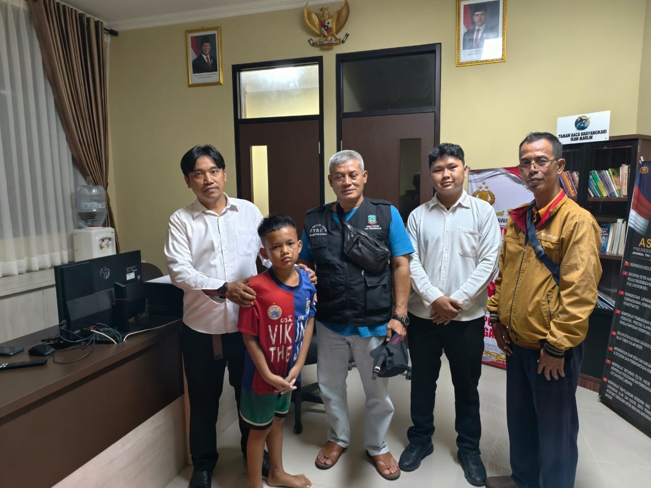 POLRES PANGANDARAN LAKSANAKAN AKSI CEPAT 110 TANGANI LAPORAN ANAK HILANG