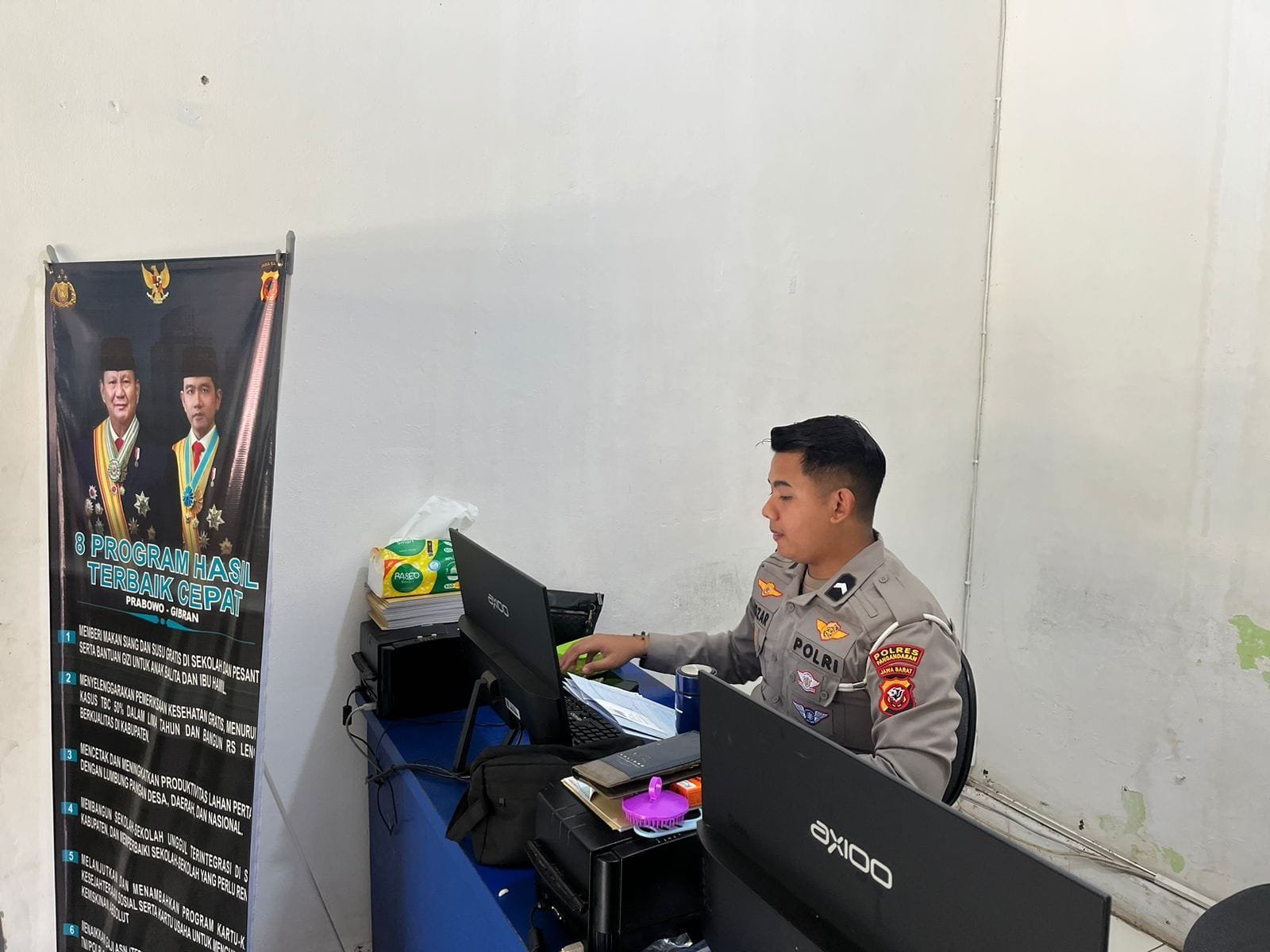 Polres Pangandaran Gelar “Polantas Menyapa”, Edukasi Mekanisme Pembuatan dan Perpanjangan SIM 2025