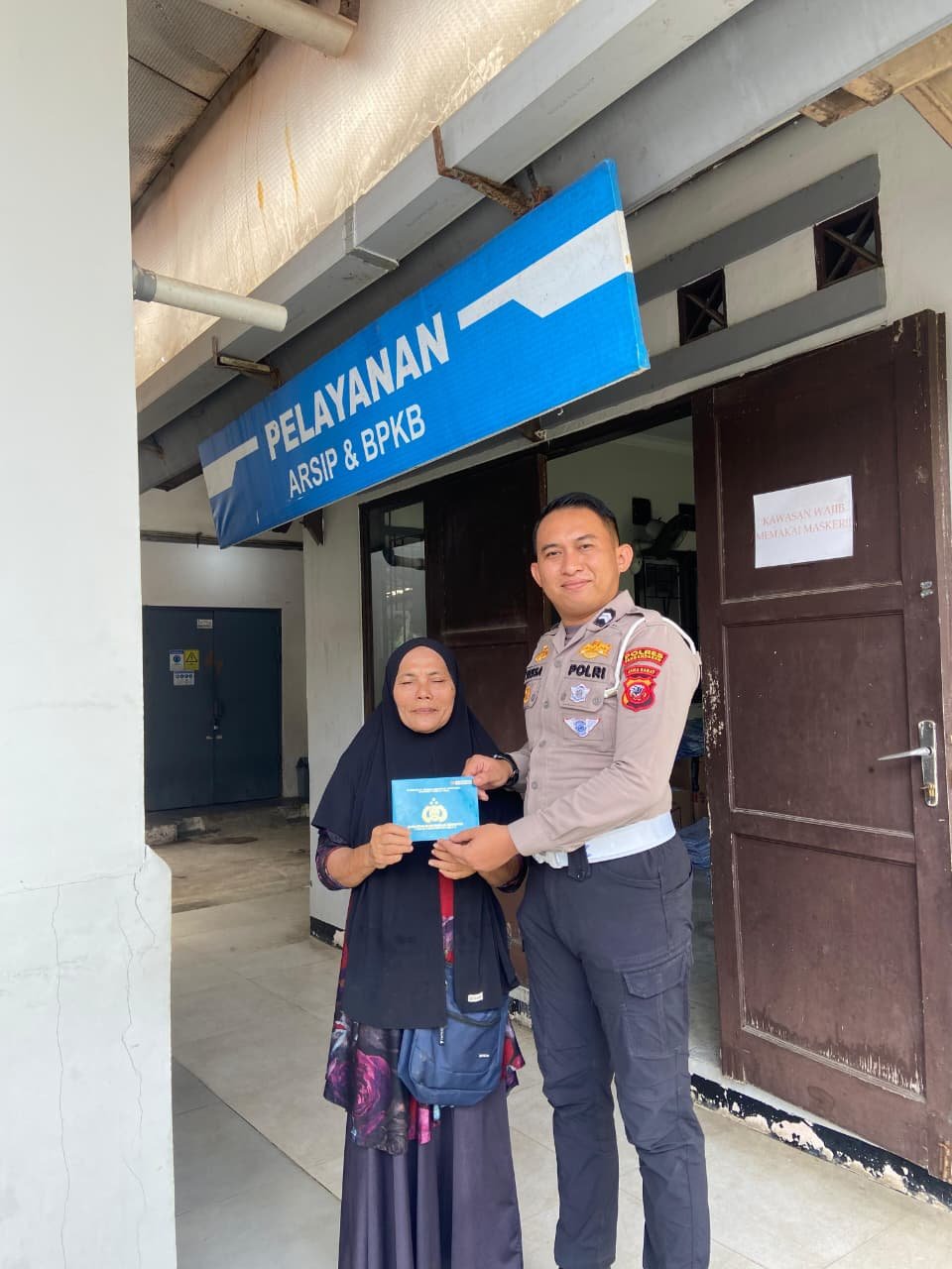 POLANTAS MENYAPA MASYARAKAT TENTANG PERSYARATAN BALIK NAMA KENDARAAN