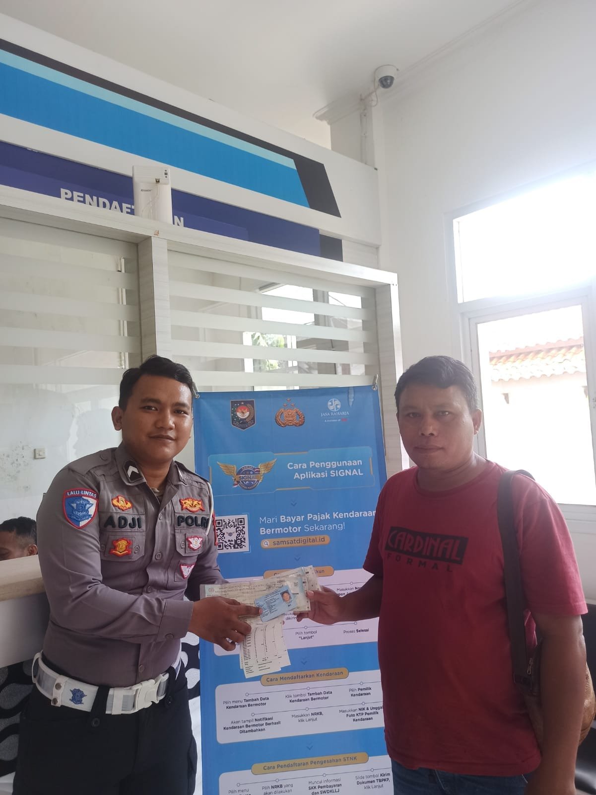 POLANTAS MENYAPA MASYARAKAT TENTANG MEKANISME PERPANJANG STNK DAN PAJAK TAHUNAN