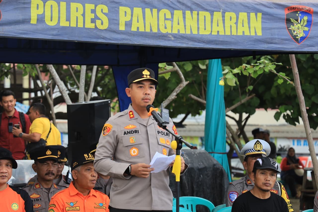 Kapolres Pangandaran Terbitkan Direktif Kesiapsiagaan Hadapi Cuaca Ekstrem dan Potensi Bencana