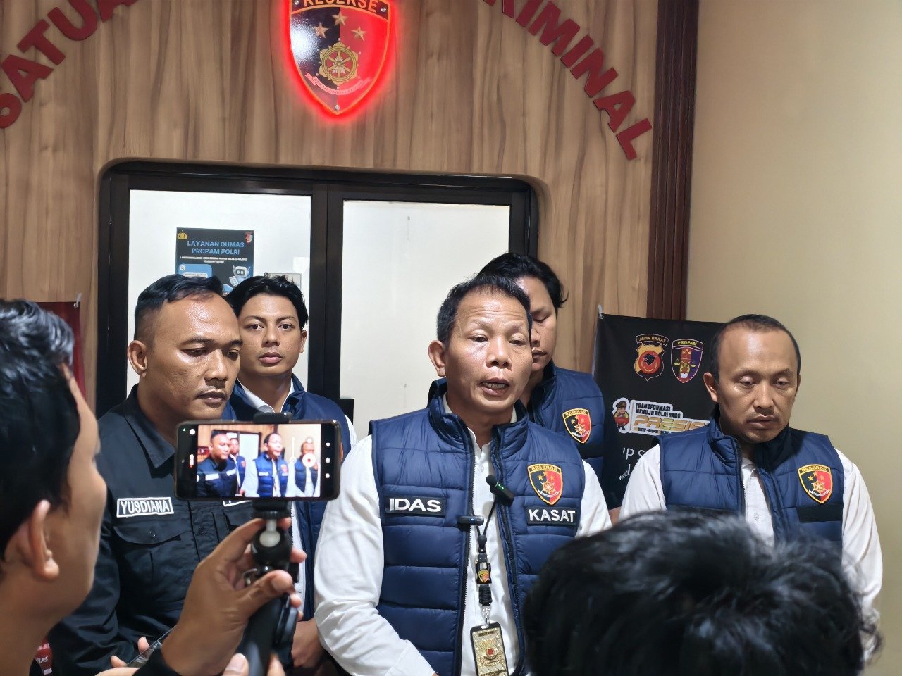 LIMA ANGGOTA KOMLPOTAN CURANMOR DITANGKAP TIM RESMOB POLRES PANGANDARAN KURANG DARI 5 JAM