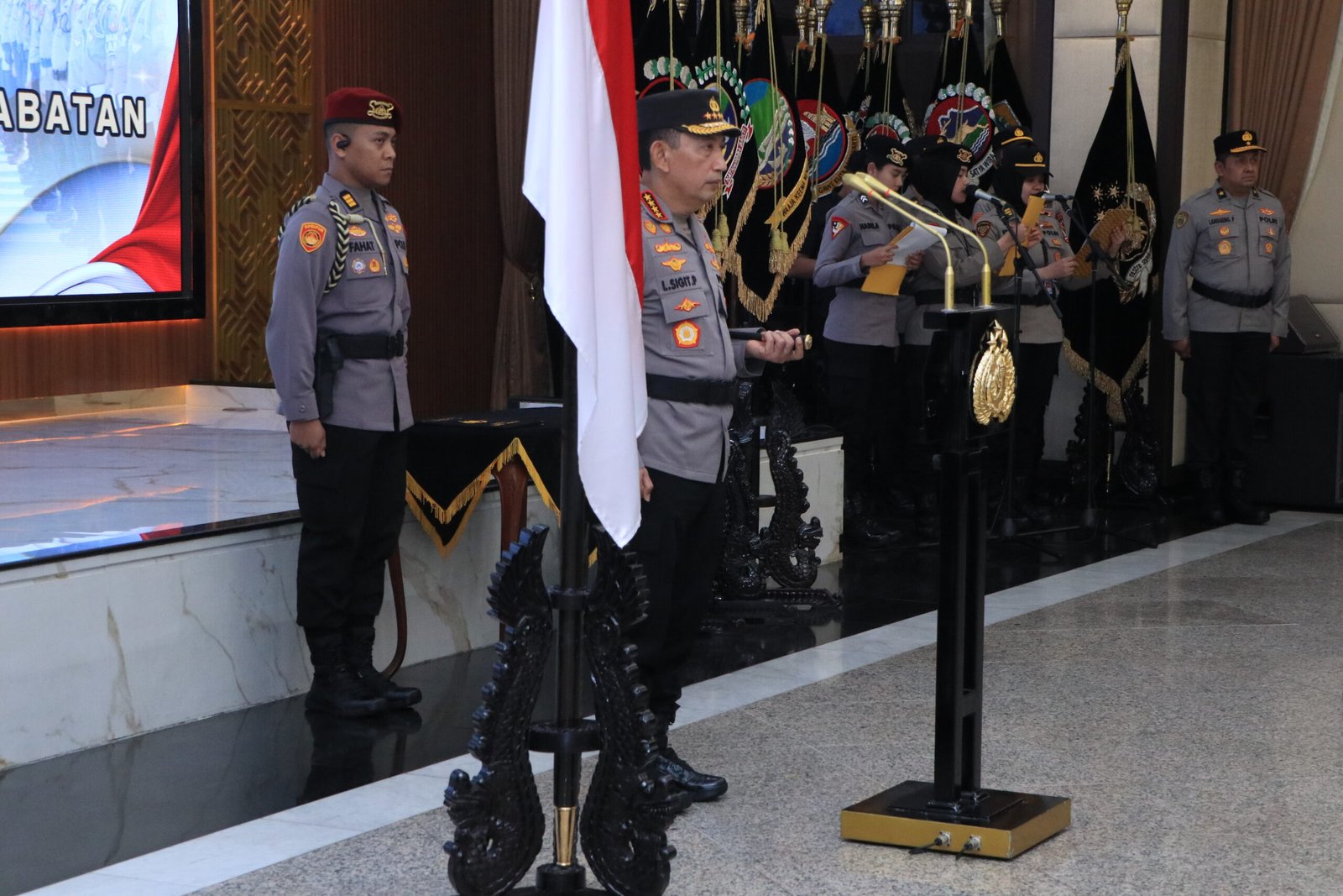 Kapolri Pimpin Sertijab Sejumlah Pejabat Utama dan Kapolda, Ini Daftarnya