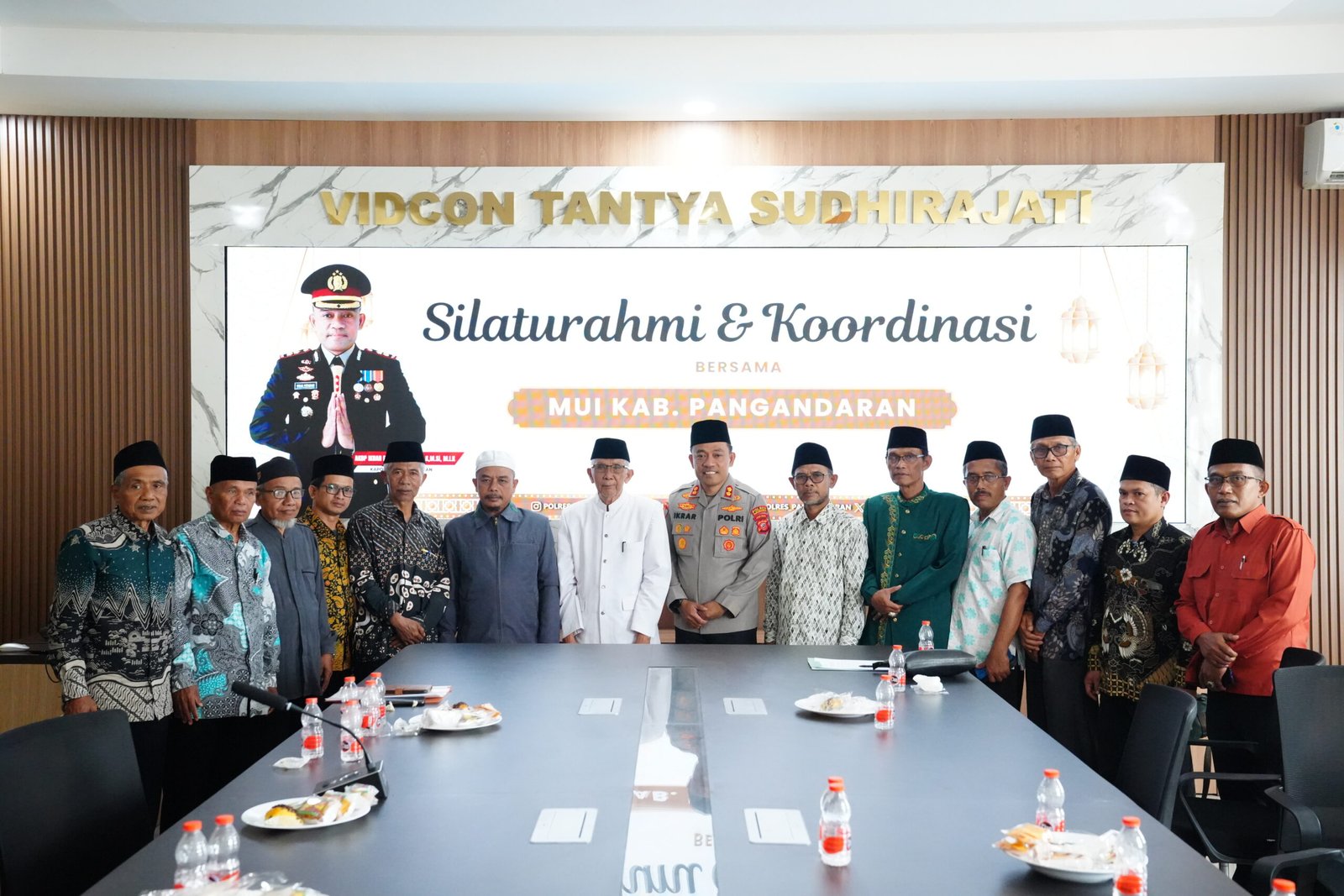 Silaturahmi Kapolres dan MUI Pangandaran, Komitmen Bersama Jaga Moral dan Kamtibmas