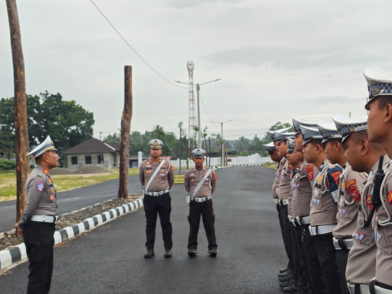 Apel Pagi Satlantas Polres Pangandaran