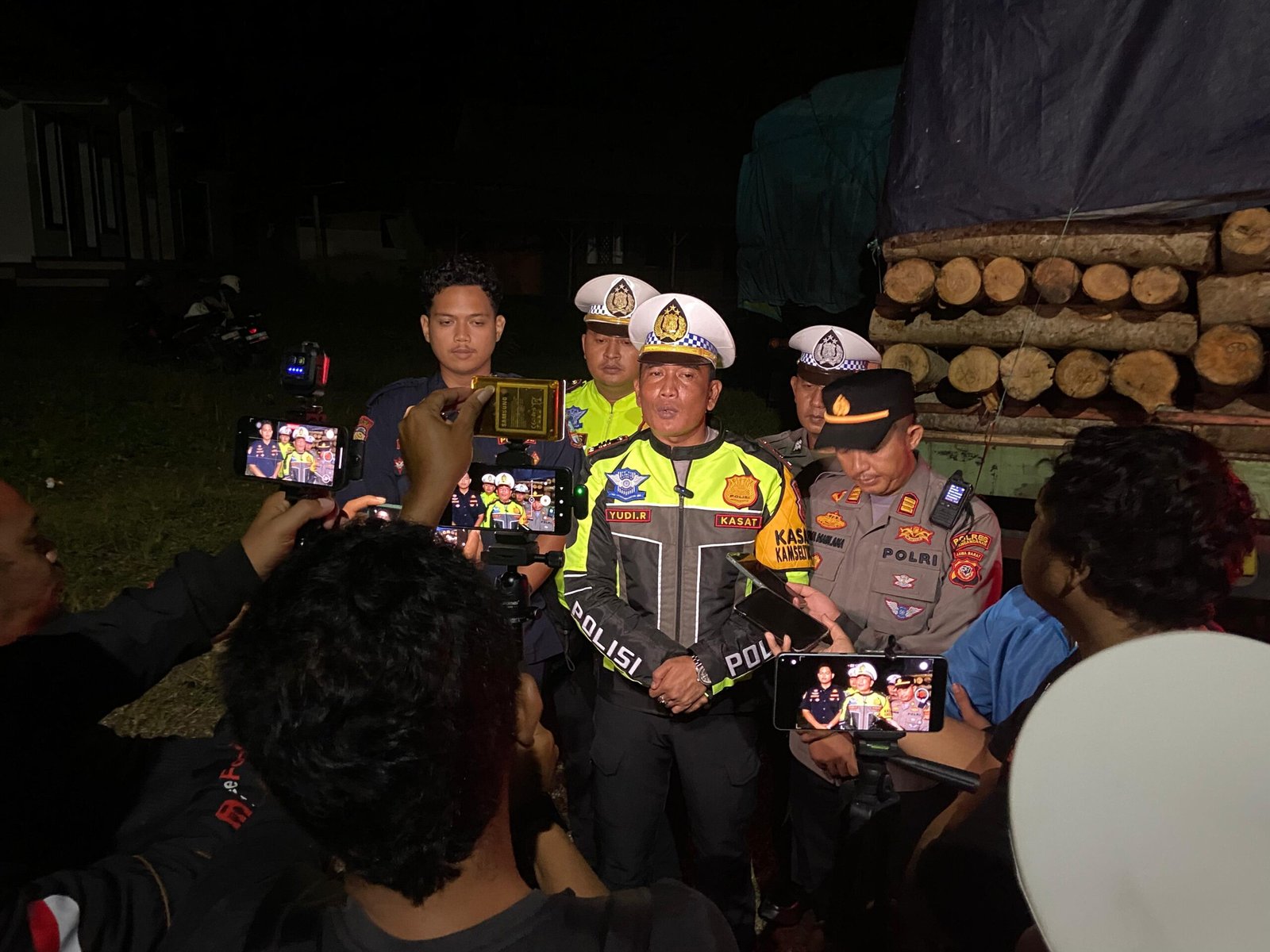 Respons Keluhan Masyarakat, Satlantas Polres Pangandaran Tindak Tegas Truk ODOL di Cimerak