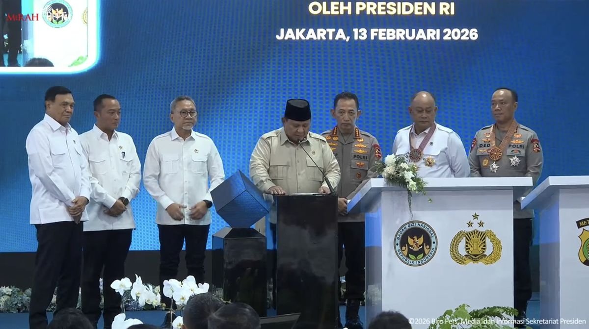 Presiden Prabowo Subianto Resmikan 1.179 SPPG serta 18 Gudang Pangan Kepolisian Negara Republik Indonesia