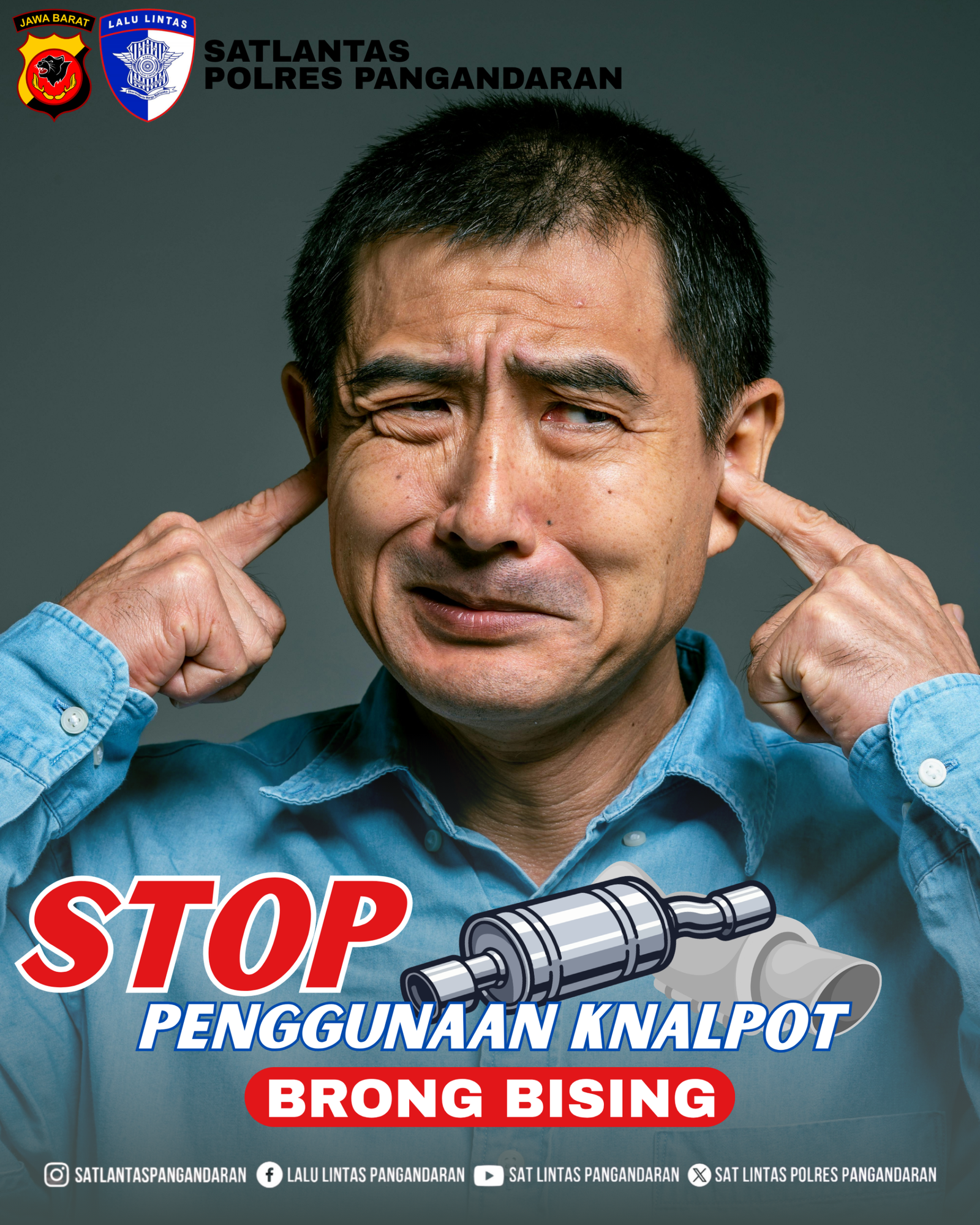 STOP KNALPOT BRONG