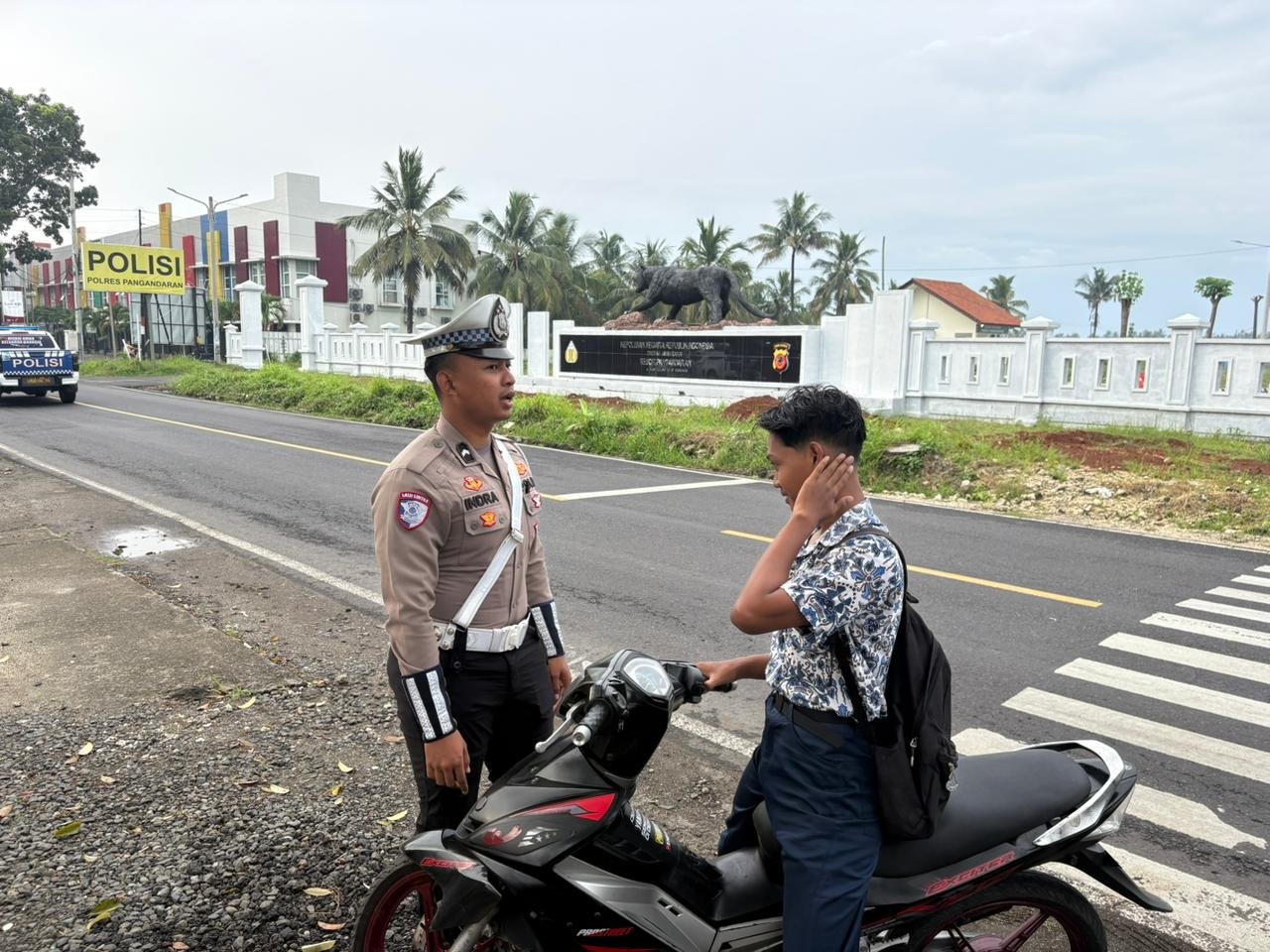 PENEGURAN KNALPOT BRONG