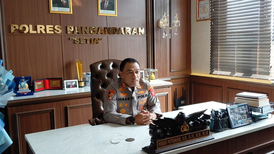 Polres Pangandaran Amankan Terduga Pelaku Pencurian Gelang Emas di Batukaras