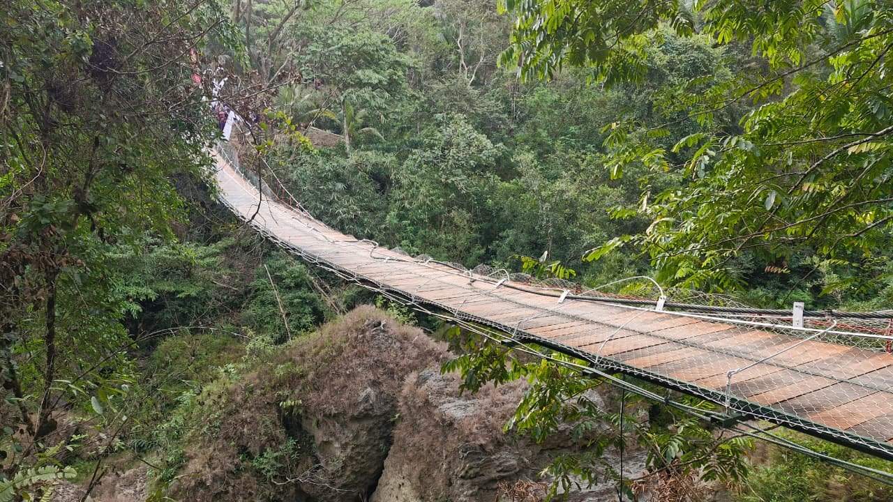 Jembatan Gantung Pongpet Anjlok Saat Rombongan Pejabat Melintas, Aparat Pastikan Tidak Ada Korban Jiwa