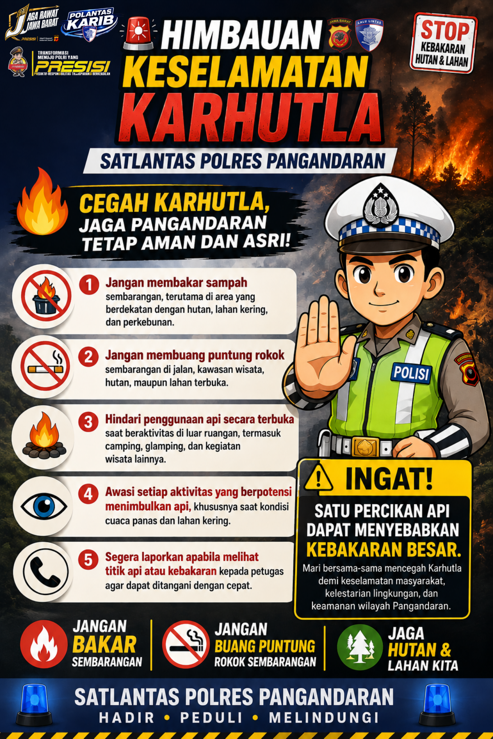 HIMBAUAN KESELAMATAN KARHUTLA
