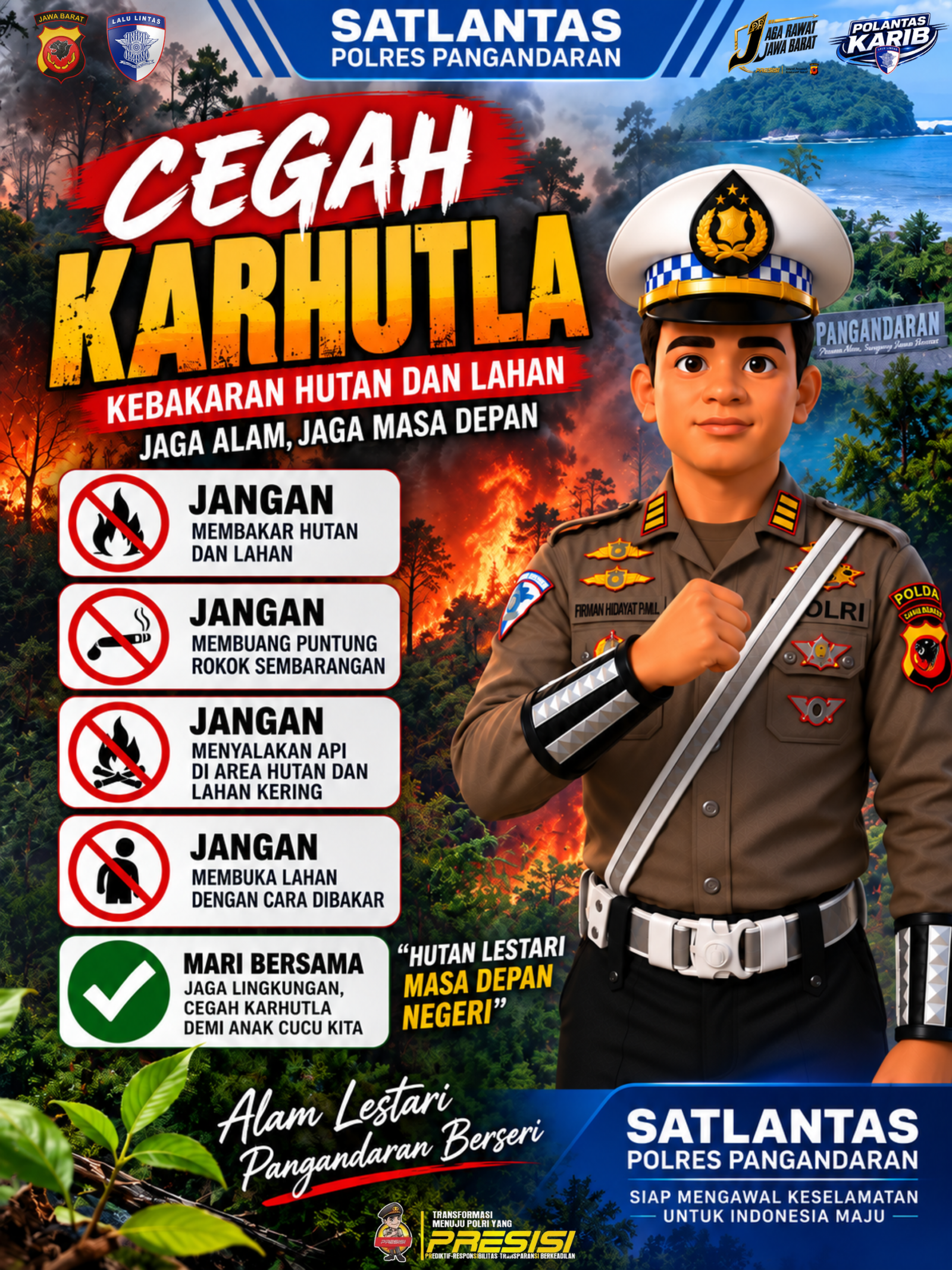 Himbauan Kebakaran Hutan dan Lahan